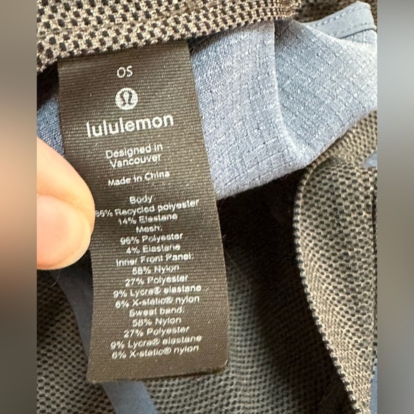 Lululemon Fast and Free Run Hat – Trench Blue / Reflective OS - Picture 5 of 6